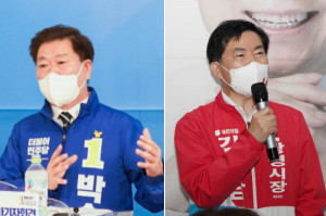 박승원 VS 김기남  '초접전', 광명시장 선거 승자는?