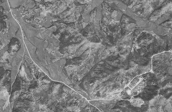 							1966년도 화성시청 인근 항공사진