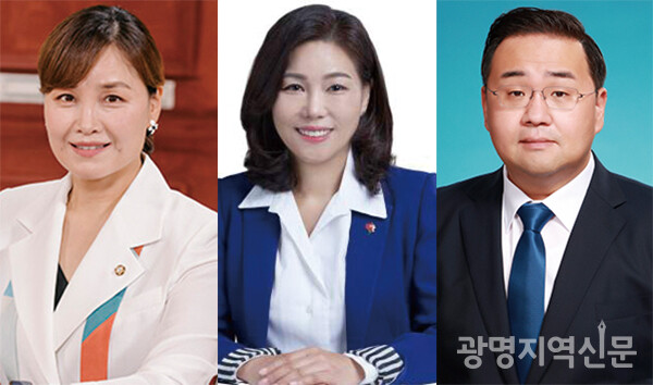 사진 왼쪽부터 임오경 국회의원, 임혜자 (전)청와대 선임행정관, 유재성 기본사회 경기공동대표